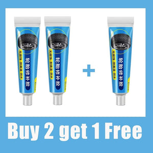 Planet Gates Buy 3 get 2 free Tire Repair Black Glue Strong Rubber Wear-resistant Non-corrosive Car Instant Strong Tools Adhesive Instant Bond Repair