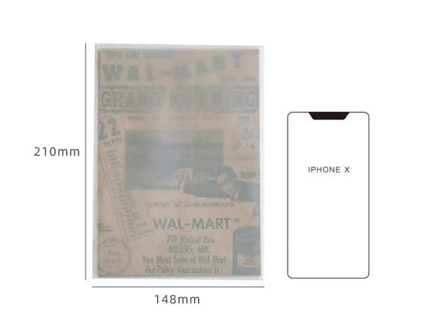 Planet Gates C 10 Pcs Junk Journal Large Size Retro Map Material Paper Diy Scrapbooking Collage Album Week Diary Decoration Background Paper