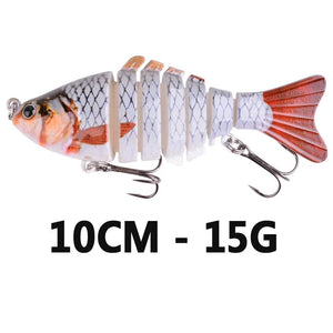 Planet Gates C 10CM 15G Aorace Fishing wobbler Lifelike  6/7 Segment Swimbait Crankbait Hard Bait Slow 10cm 17g 15g Isca Artificial Lures Fishing Tackle