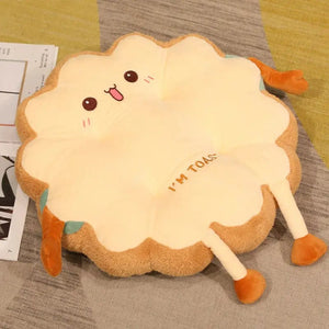 Planet Gates C / 40cm Super Cute Cushion Chair Butt Cushion Plush Toy Square Round With Rope Non-Slip Seat Cushion Office Home Send Gifts To Friends