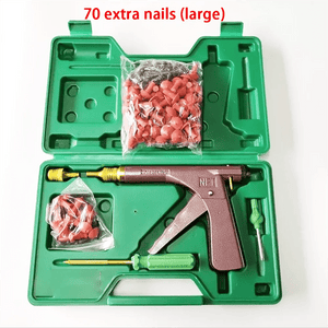 Planet Gates C Auto Bike tubeless Tire Repair Puncture Plug Garage motorcycle Vacuum Tire Repair Gun Car Tire Block Air Leaking kit