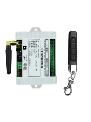 Planet Gates C / CN Smart Multiple DC 12V 24V 36V 10A 433MHz 4CH  4 Channel Wireless Relay RF Remote Control Switch Receiver + Thumbs Transmitter