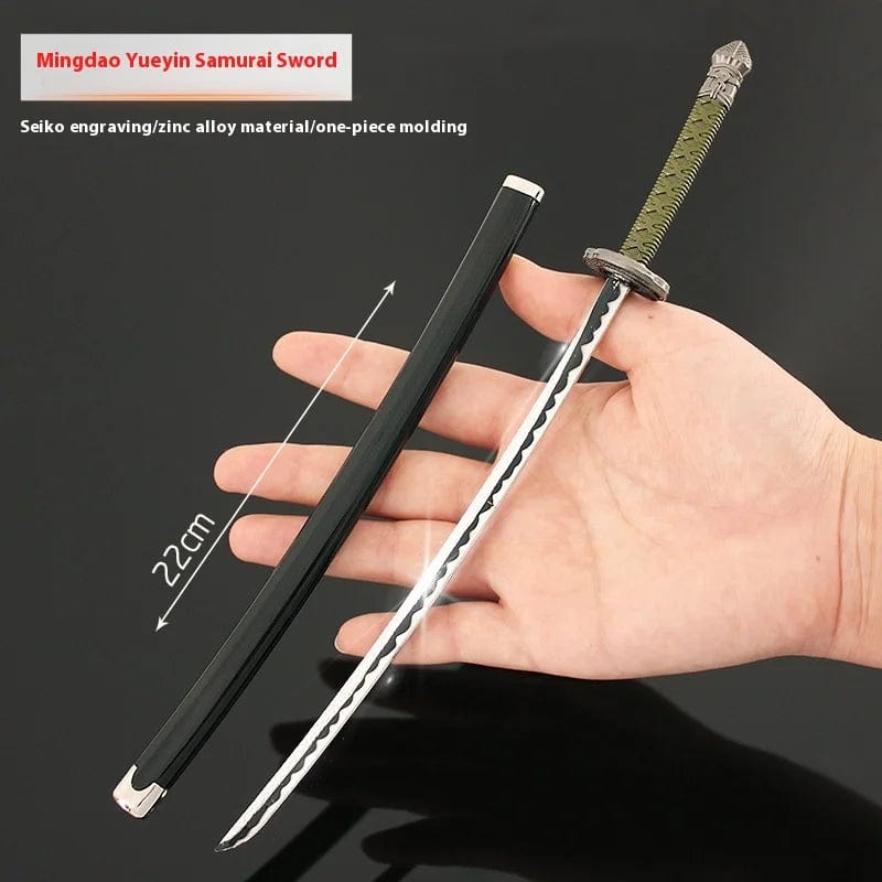 Planet Gates C Elden Ring Ranni Dark Moon Greatsword Collectable Weapon Model Full Metal Keychain Pendant Peripheral Sword Ornaments Model Toys