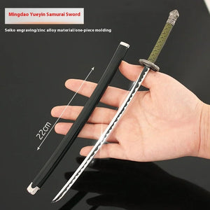 Planet Gates C Elden Ring Ranni Dark Moon Greatsword Collectable Weapon Model Full Metal Keychain Pendant Peripheral Sword Ornaments Model Toys