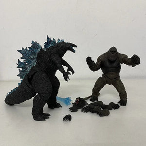 Planet Gates C / No box SHM Kong From Godzilla Vs Kong 2021 Movie PVC Action Figure Kaiju Monsterverse Dinosaur Model Collectible Action Toys Gifts