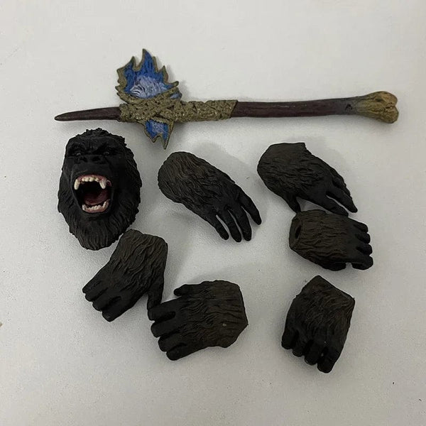 Planet Gates C / No box SHM Kong From Godzilla Vs Kong 2021 Movie PVC Action Figure Kaiju Monsterverse Dinosaur Model Collectible Action Toys Gifts