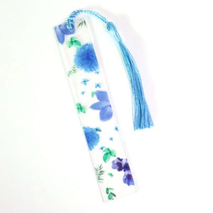 Planet Gates C Pretty Flower Acrylic Ruler Bookmarks with Tassels 14cm Ruler Bookmark Student Teacher Stationery School/office Supplies