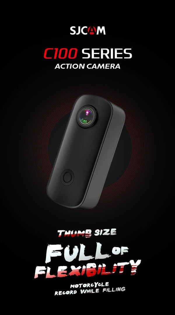 Planet Gates C100 Plus White / CHINA / Add 128GB TF Card SJCAM C100 Plus Action Camera 4K 30M Waterproof 2.4G WiFi Action Sport action cam EIS bicycle helmet motorcycles