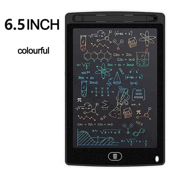 Planet Gates C189-6.5inch-Black 6.5/8.5inch LCD Writing Tablet Drawing Board Kids Graffiti Sketchpad Toys Handwriting Blackboard Magic Drawing Board Toy Gift