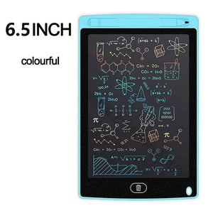Planet Gates C189-6.5inch-blue 6.5/8.5inch LCD Writing Tablet Drawing Board Kids Graffiti Sketchpad Toys Handwriting Blackboard Magic Drawing Board Toy Gift