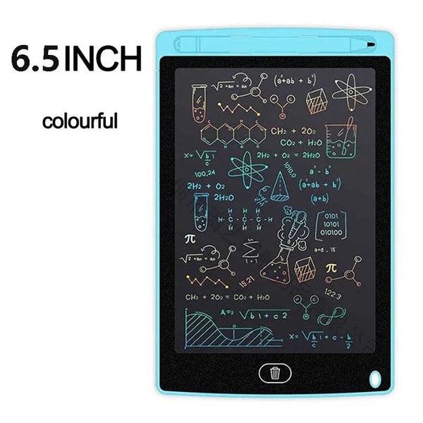 Planet Gates C189-6.5inch-blue 6.5/8.5inch LCD Writing Tablet Drawing Board Kids Graffiti Sketchpad Toys Handwriting Blackboard Magic Drawing Board Toy Gift