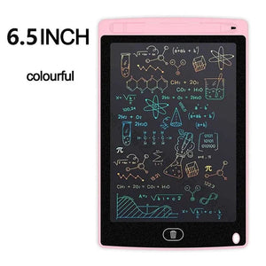 Planet Gates C189-6.5inch-pink 6.5/8.5inch LCD Writing Tablet Drawing Board Kids Graffiti Sketchpad Toys Handwriting Blackboard Magic Drawing Board Toy Gift