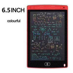 Planet Gates C189-6.5inch-red 6.5/8.5inch LCD Writing Tablet Drawing Board Kids Graffiti Sketchpad Toys Handwriting Blackboard Magic Drawing Board Toy Gift