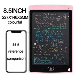 Planet Gates C189-8.5inch-pink 6.5/8.5inch LCD Writing Tablet Drawing Board Kids Graffiti Sketchpad Toys Handwriting Blackboard Magic Drawing Board Toy Gift