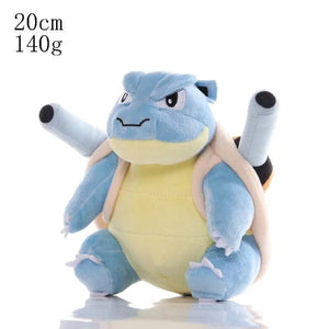 Planet Gates C2 20cm Pokemon Stuffed Plush Toys Kawaii Pikachu Raichu Jenny Turtle Anime Doll Kids Birthday Christmas Gift
