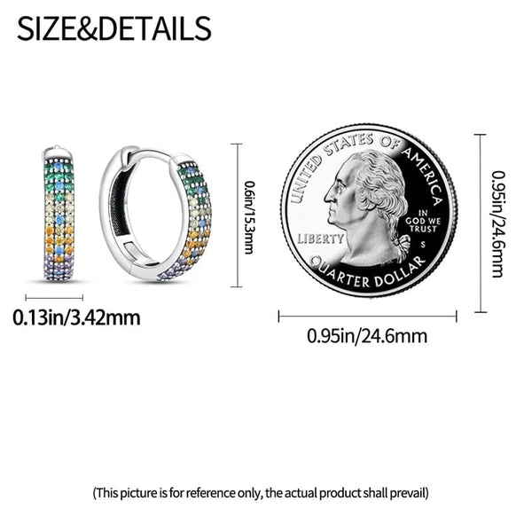 Planet Gates C2E135 2024 New Style Sterling Silver S925 Geometric Stone Earrings And Ear Loops Simple Fine Jewelry Women Girls Fashion Party Gift