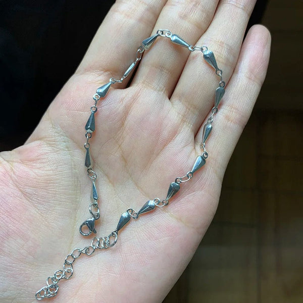 Planet Gates c4 / Bracelet 17cm-5cm USENSET 11 Styles Charm Bracelet Necklace Women Jewelry Stainless Steel Rope Chains Stars Bangles Never Rub Off Bracelets Gifts