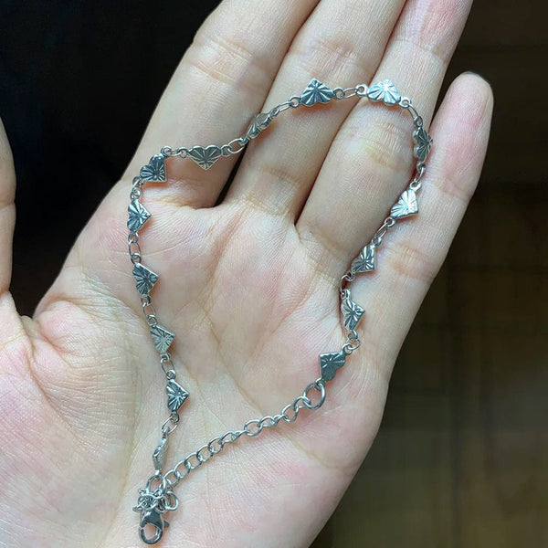 Planet Gates c4 / Bracelet 17cm-5cm USENSET 11 Styles Charm Bracelet Necklace Women Jewelry Stainless Steel Rope Chains Stars Bangles Never Rub Off Bracelets Gifts