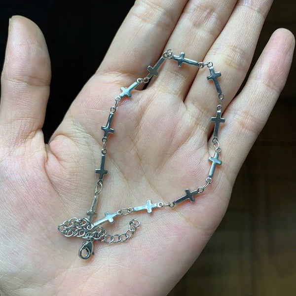 Planet Gates c4 / Bracelet 17cm-5cm USENSET 11 Styles Charm Bracelet Necklace Women Jewelry Stainless Steel Rope Chains Stars Bangles Never Rub Off Bracelets Gifts