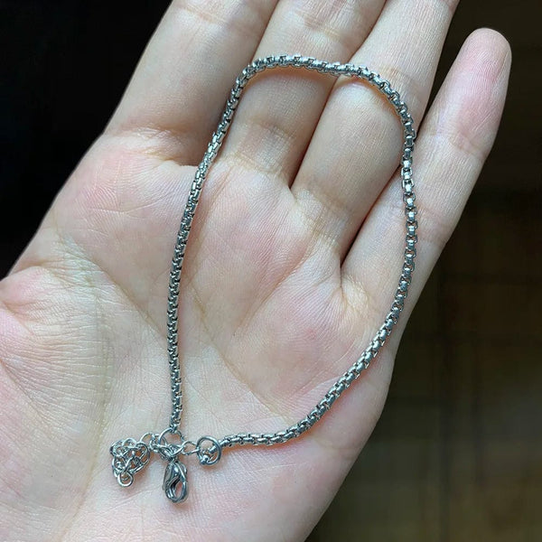 Planet Gates c4 / Bracelet 17cm-5cm USENSET 11 Styles Charm Bracelet Necklace Women Jewelry Stainless Steel Rope Chains Stars Bangles Never Rub Off Bracelets Gifts