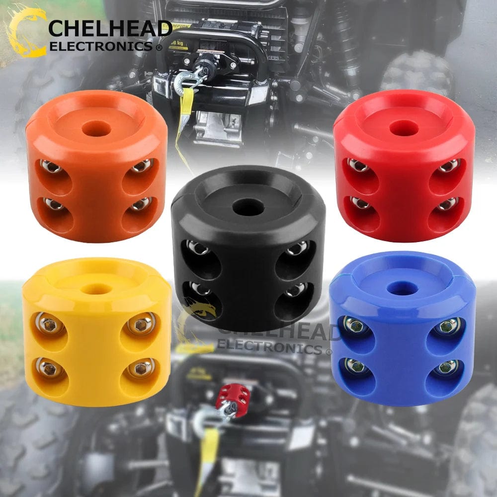 Planet Gates Cable Hook Stopper Winch Mount Stop Rope Line Cable Saver for Universal Auto Offroad ATV UTV Accessories Parts