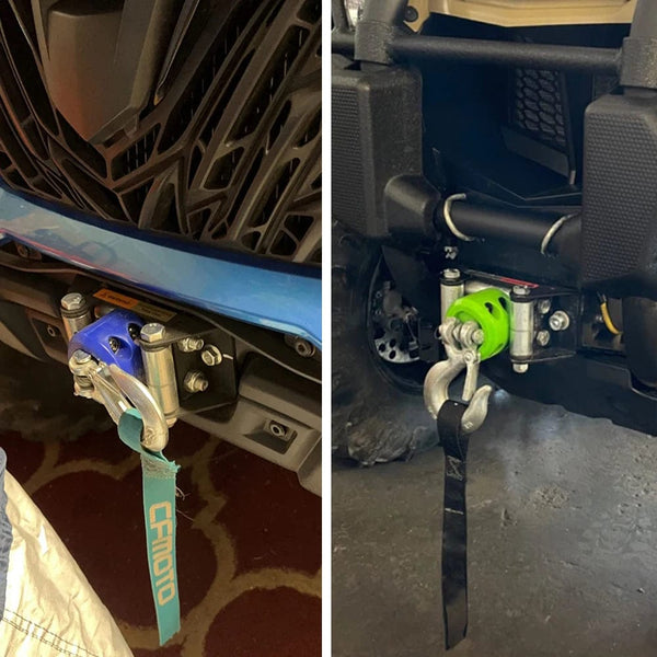 Planet Gates Cable Hook Stopper Winch Mount Stop Rope Line Cable Saver for Universal Auto Offroad ATV UTV Accessories Parts