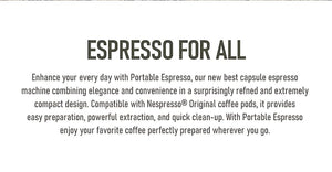 Planet Gates Cafelffe 3 In1 Portable Coffee Machine Hot/Cold Water Manual Espresso Maker For Capsule & Ground Hand Press Brewer hiking Travel