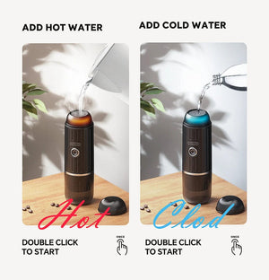 Planet Gates Cafelffe Portable Coffee Machine Wireless Electric Espresso Maker Fit Nes Capsule & Coffee Powder Gift for Lover,dad,hiking camp