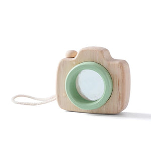 Planet Gates camera1 Wooden Fashion Camera Baby Toys Pendant Baby Block Montessori Toys for Children Wooden DIY Presents Nursing Gift Outdoor Toys
