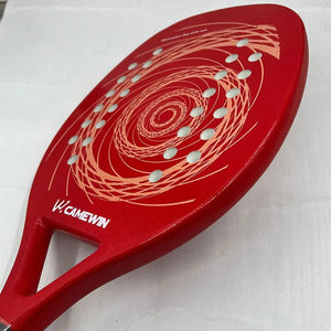 Planet Gates Camewin Beach Tennis Racket Full Carbon Fiber Rough Surface Outdoor Sports Ball Racket For Men Women Adult Senior Player Hot