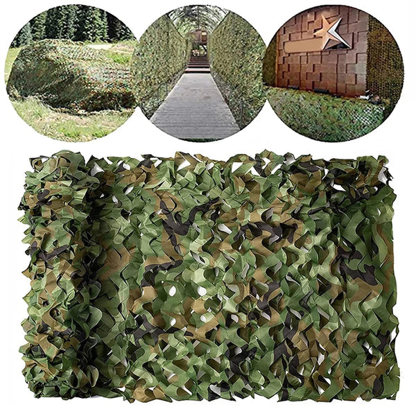 Planet Gates Camouflage Nets Military Army Training Tent Shade Outdoor Camping Hunting Shelter Hide Netting Car Covers Garden Bar Decoration