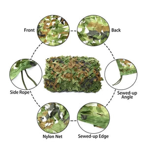 Planet Gates Camouflage Nets Military Army Training Tent Shade Outdoor Camping Hunting Shelter Hide Netting Car Covers Garden Bar Decoration