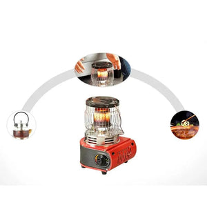 Planet Gates Camp Heater For Tent Outdoor Camping Gas Heater Stove With Portable Handle Camping Stove Indoor Heater Heating Oven Burner