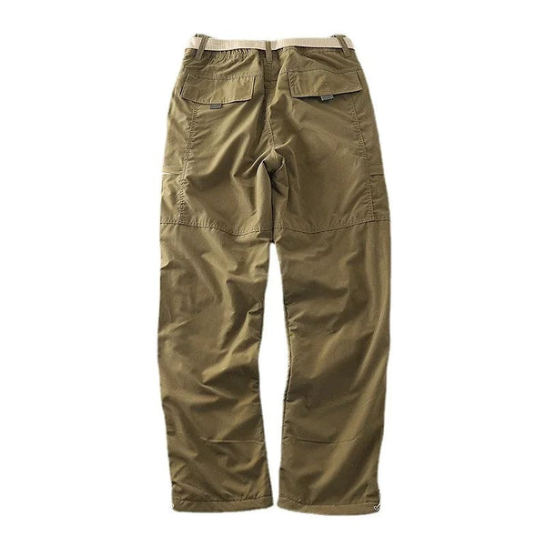 Planet Gates Camping Hunting Equipment Trousers Germany Windproof Waterproof Plush Soft Shell Pants Outdoor Men's Straight Multi Bag Overalls