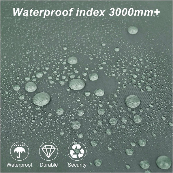 Planet Gates Camping Tarp Waterproof Portable Tarp Multifunctional Outdoor Camping Traveling Awning Backpacking Tarp Shelter Rain Tarp