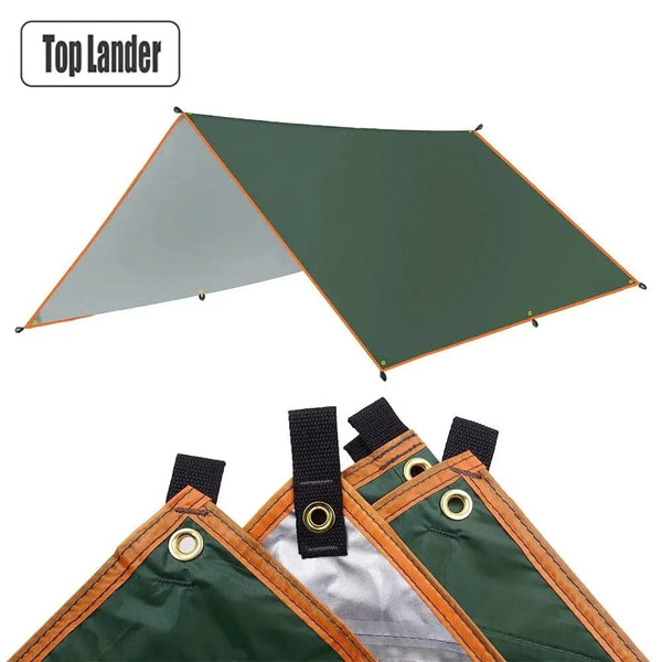 Planet Gates Camping Tarp Waterproof Tent Tourist Awning Shade Garden Canopy Beach Sunshade Outdoor Ultralight Sun Shelter