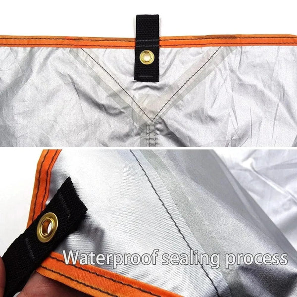 Planet Gates Camping Tarp Waterproof Tent Tourist Awning Shade Garden Canopy Beach Sunshade Outdoor Ultralight Sun Shelter