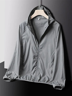 Planet Gates Camping Waterproof Sun Protection Clothes Thin Lightweight Breathable Bicycle Jacket Men Women Quick Dry Sport Coat Windbreaker