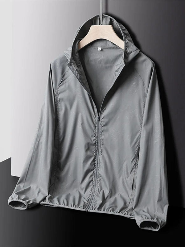 Planet Gates Camping Waterproof Sun Protection Clothes Thin Lightweight Breathable Bicycle Jacket Men Women Quick Dry Sport Coat Windbreaker