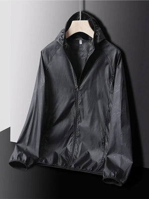 Planet Gates Camping Waterproof Sun Protection Clothes Thin Lightweight Breathable Bicycle Jacket Men Women Quick Dry Sport Coat Windbreaker