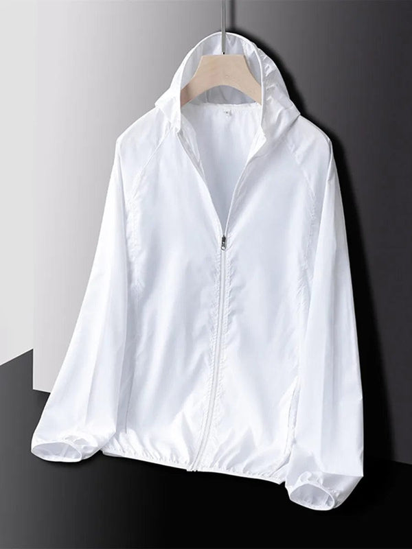 Planet Gates Camping Waterproof Sun Protection Clothes Thin Lightweight Breathable Bicycle Jacket Men Women Quick Dry Sport Coat Windbreaker