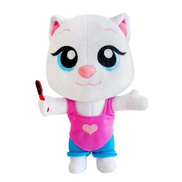 Planet Gates Can't Talk Talking Tom And Friends With Changeable Clothes Plush Toys 18cm Talking Tom Angela Dolls Accompany Doll For Children