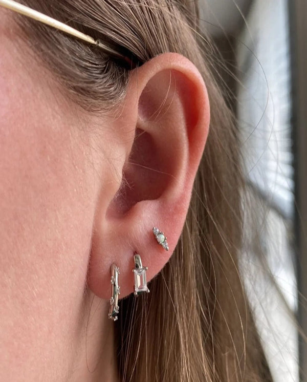 Planet Gates CANNER 925 Sterling Silver Glossy Hoop Earrings Gold Color Tiny Cartilage Piercing Small Huggie Earring Fine Jewelry Accessories