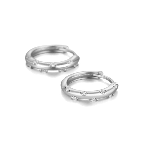 Planet Gates CANNER 925 Sterling Silver Glossy Hoop Earrings Gold Color Tiny Cartilage Piercing Small Huggie Earring Fine Jewelry Accessories