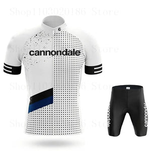 Planet Gates Cannondale Cycling Jersey Set Summer Bicycle Suit Quick Drying Bib Shorts Clothes Mtb Maillot Ropa Ciclismo Mountain Bike Wear