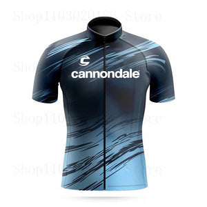 Planet Gates Cannondale Cycling Jersey Set Summer Bicycle Suit Quick Drying Bib Shorts Clothes Mtb Maillot Ropa Ciclismo Mountain Bike Wear