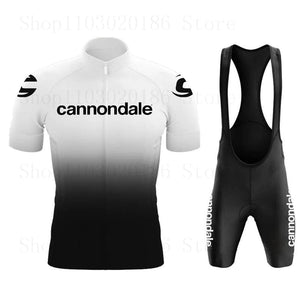 Planet Gates Cannondale Men Short Sleeve Cycling Jersey Set Summer Bicicleta Clothing MTB Maillot Ropa Ciclismo Sportswear Blue Bicycle Suit