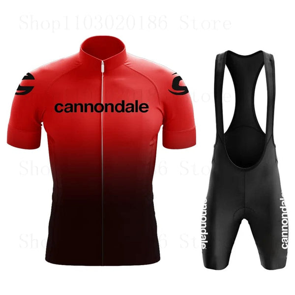 Planet Gates Cannondale Men Short Sleeve Cycling Jersey Set Summer Bicicleta Clothing MTB Maillot Ropa Ciclismo Sportswear Blue Bicycle Suit