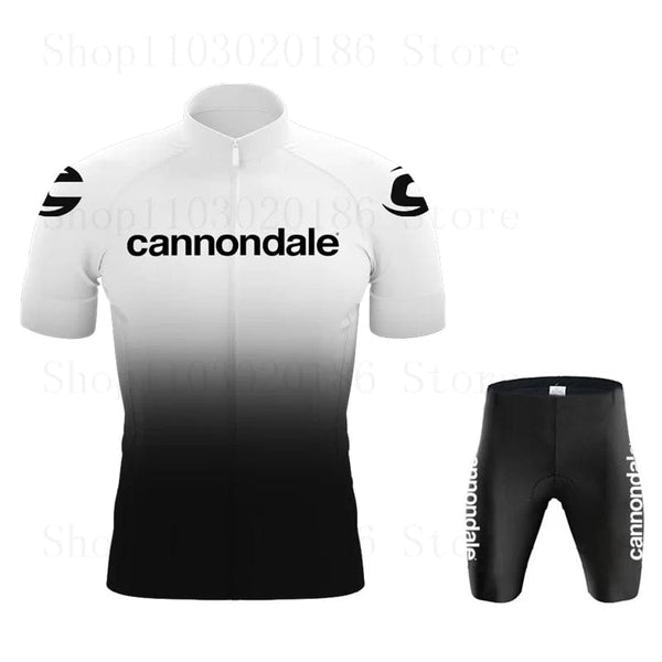 Planet Gates Cannondale Men Short Sleeve Cycling Jersey Set Summer Bicicleta Clothing MTB Maillot Ropa Ciclismo Sportswear Blue Bicycle Suit