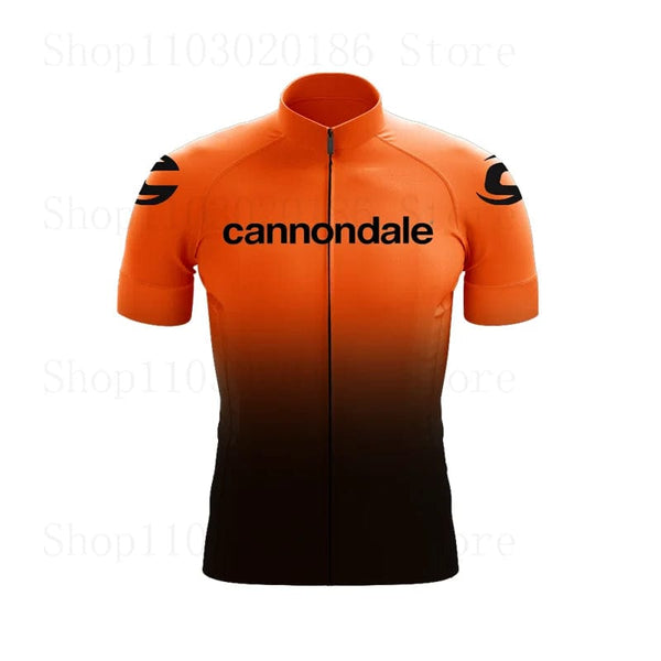 Planet Gates Cannondale Men Short Sleeve Cycling Jersey Set Summer Bicicleta Clothing MTB Maillot Ropa Ciclismo Sportswear Blue Bicycle Suit